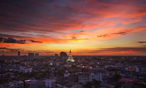 Balcony sunset 6 by comsic