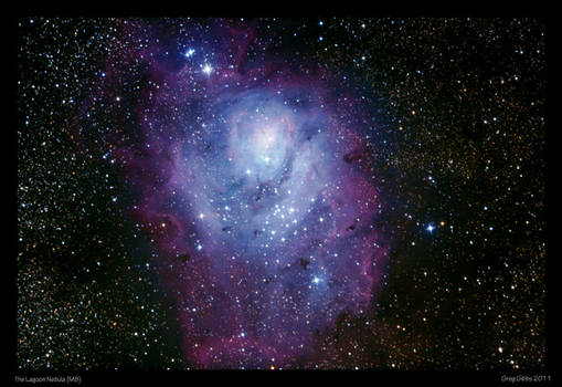 The Lagoon Nebula M8