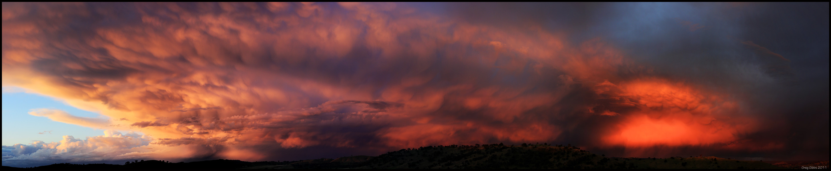 Stormy Colours Panorama