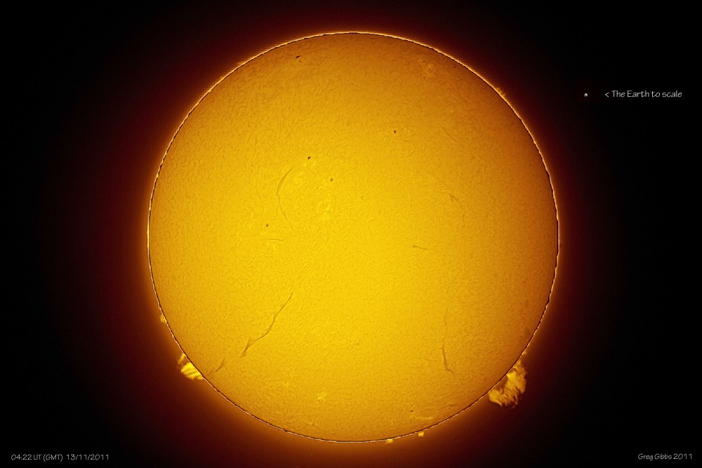 Huge Solar Prominence II by CapturingTheNight