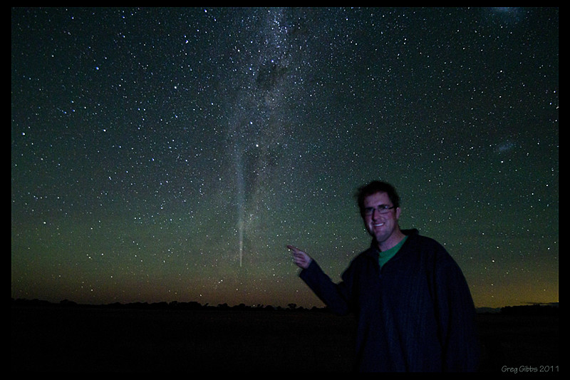 Comet Lovejoy Selfy