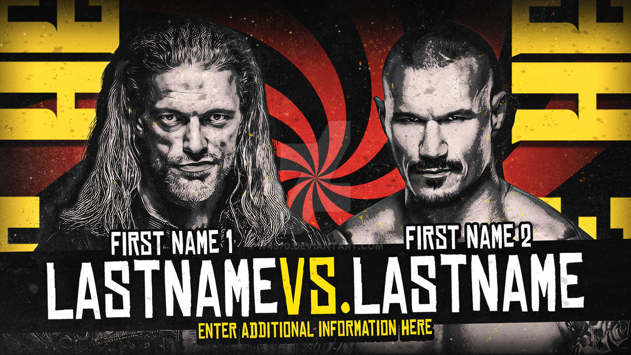 Match Card Styles Custom Match Card #008 (Extreme Themed) by w4570 on DeviantArt