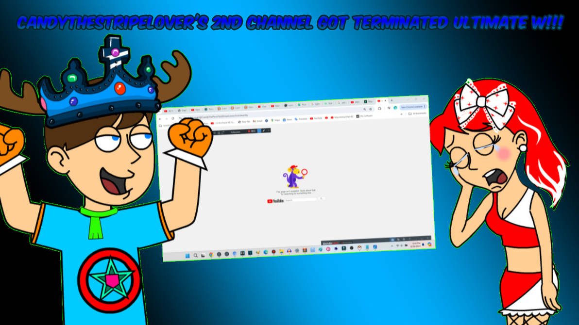 CANDYTHESTRIPELOVER 2ND GOT TERMINATED W!!!!!! by Eann2K13 on DeviantArt