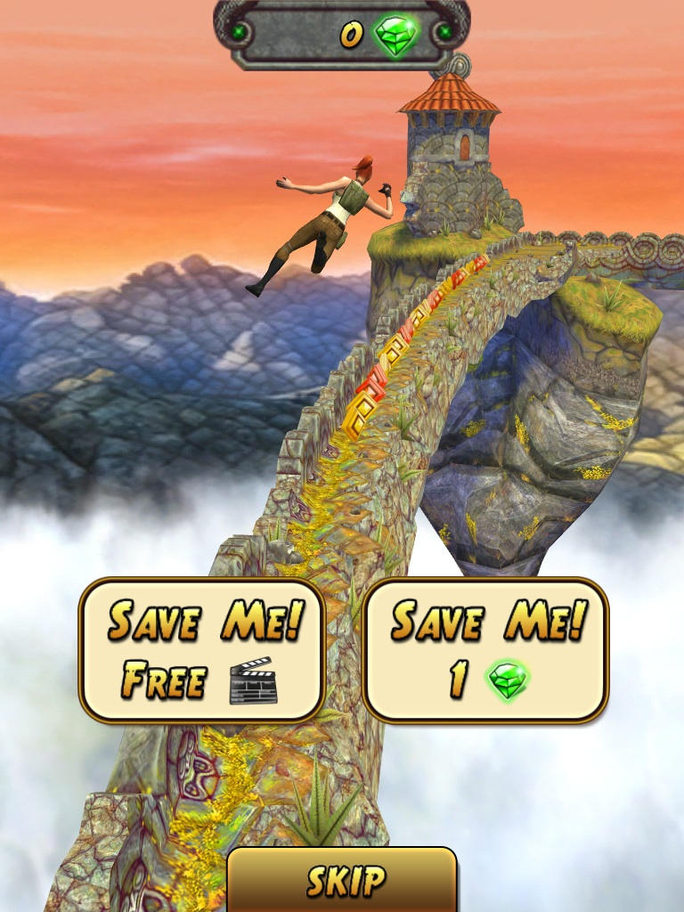 How to Use the Running Glitch in Temple Run