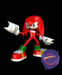 Knuckles 3D model