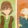 Hiccup x Merida