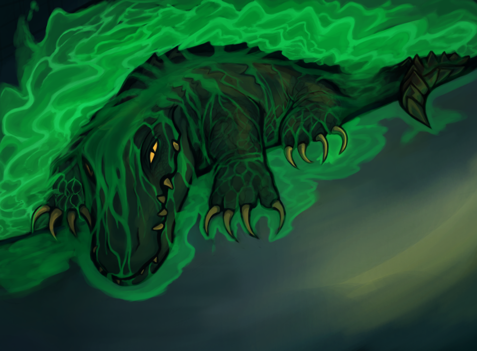 SCP-682 by Jamdere on DeviantArt