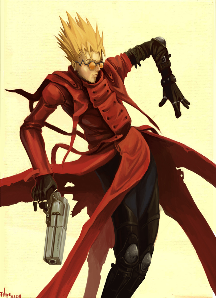 Vash The Stampede by Zebolinha on DeviantArt