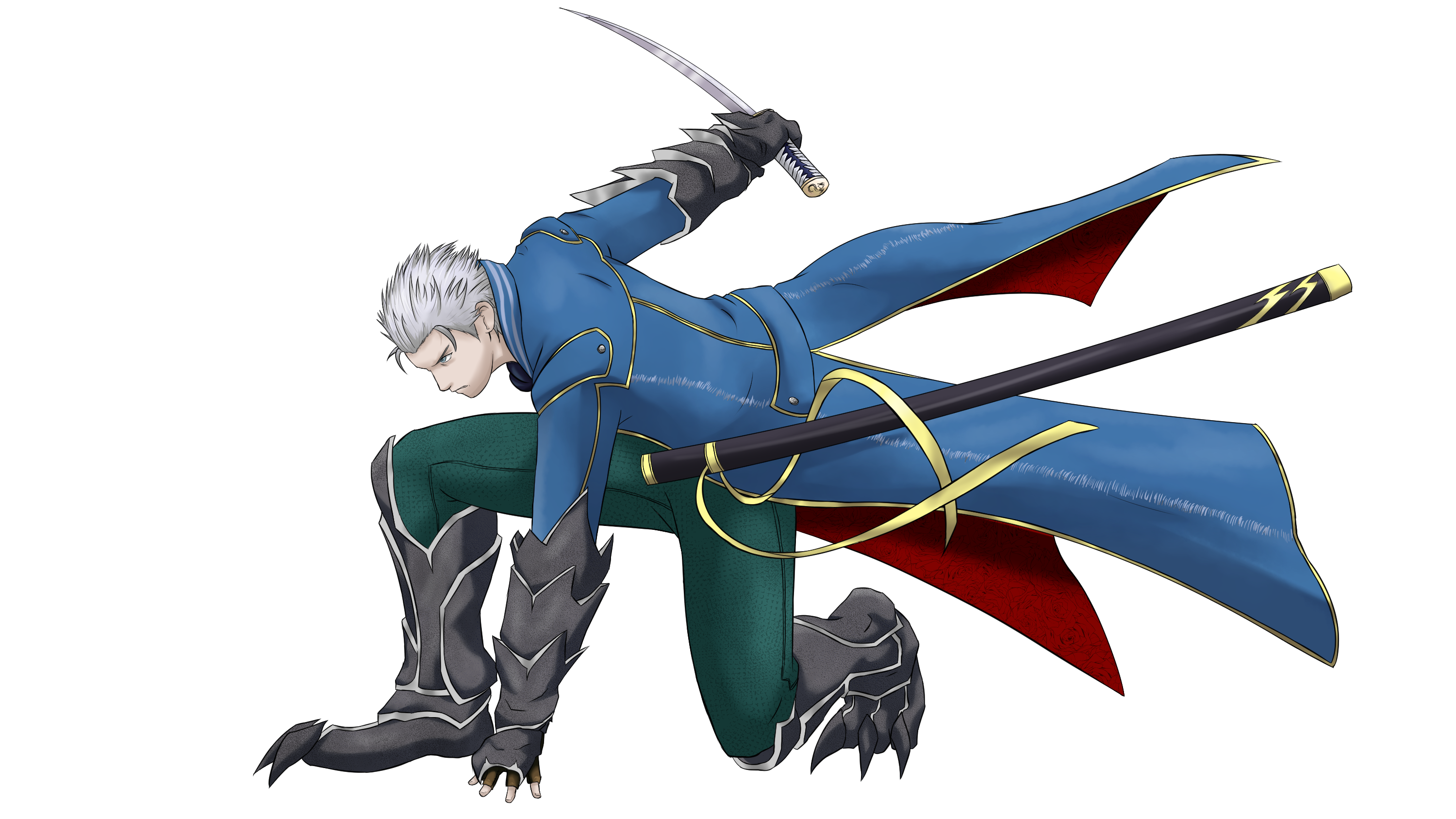 Devil may Cry 5: Vergil by HeliosAl on DeviantArt