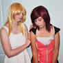 Kairi and Namine-  Don't worry Sora will be back
