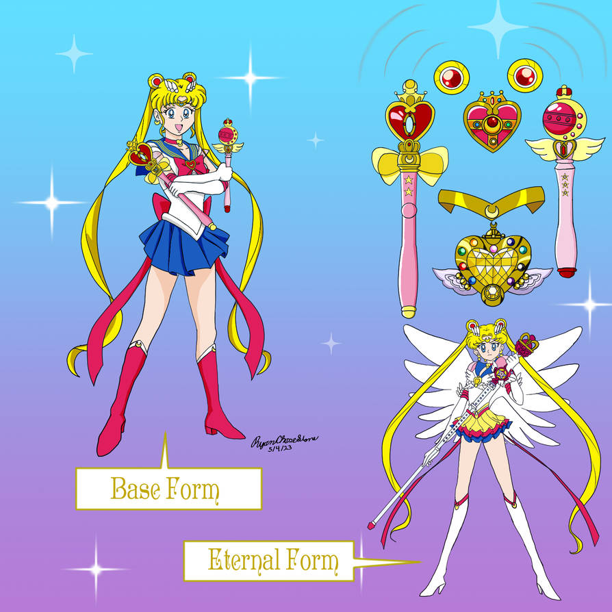Sailor Moon Base Form By RChaseStone On DeviantArt