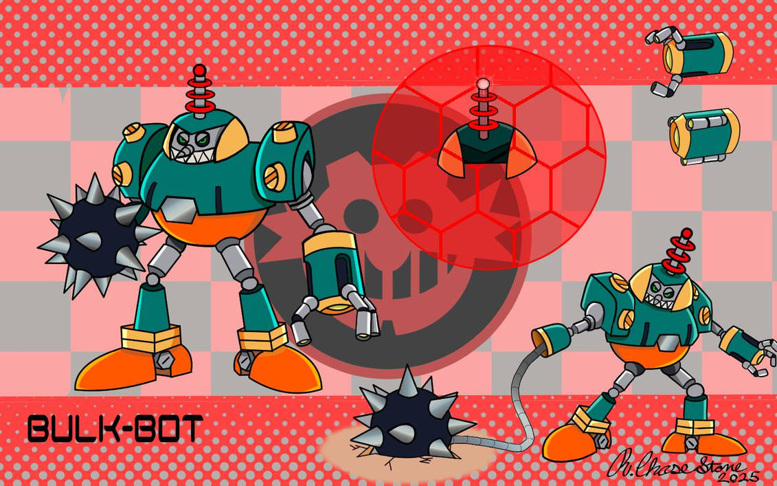 Colossal Bot Sonic Sonic Moon X: Bulk bot by RChaseStone on DeviantArt
