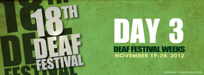 [FB cover] 18th Deaf Festival Day 3