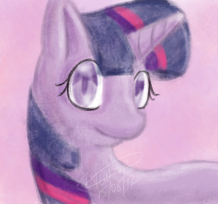 Twilight Sparkle Painting Test