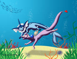 Matt The Umbreon Contest Entry - Underwater Play