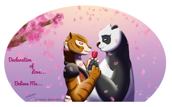 Po and Tigress - Valentine