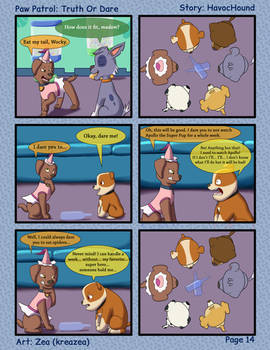 Paw Patrol Comic - Truth or Dare Pg 14