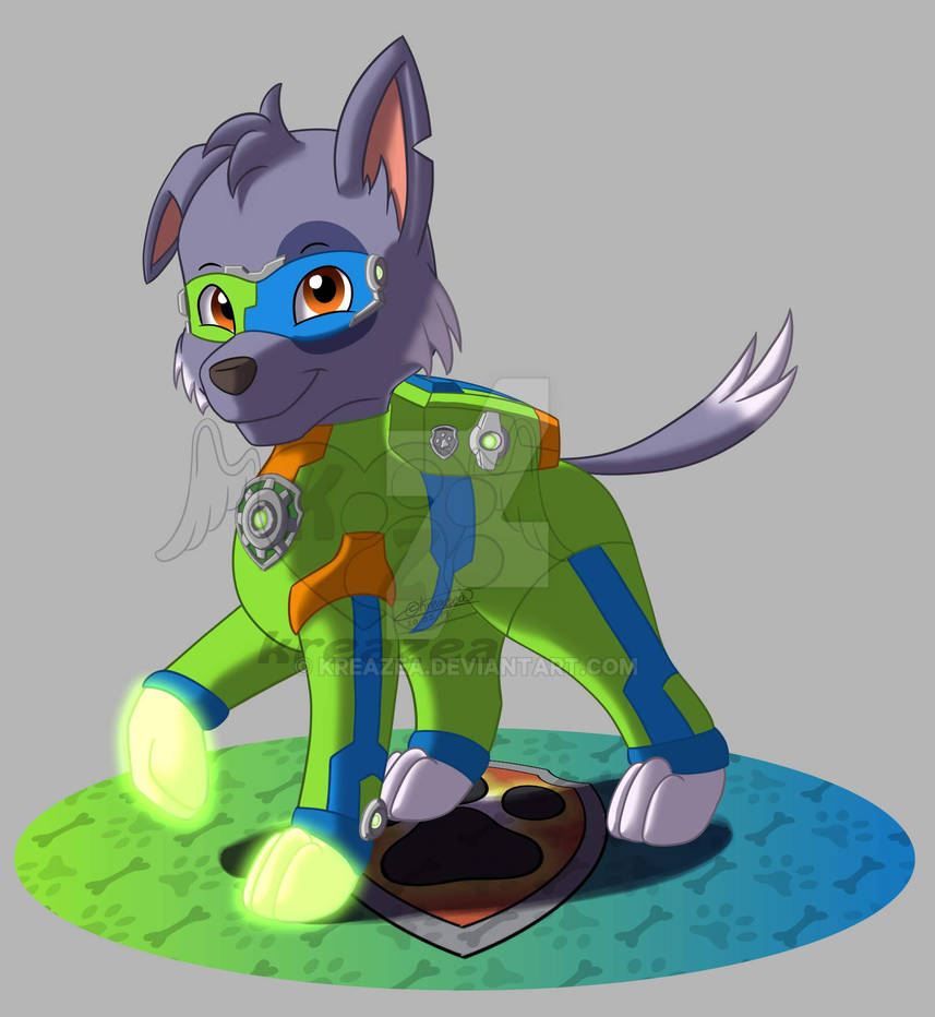 Mighty Pup Rocky by kreazea on DeviantArt Mighty Pup Rocky by kreazea on DeviantArt