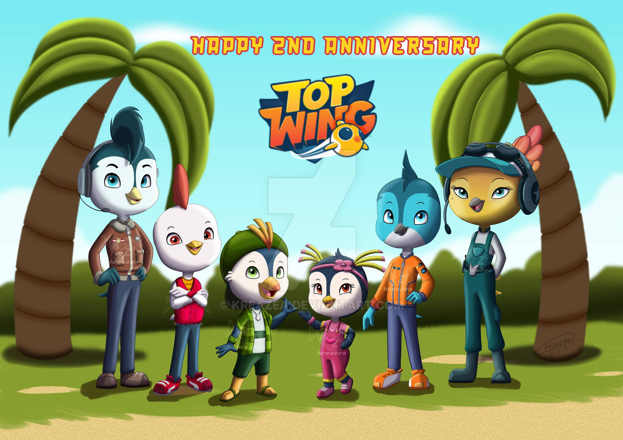 Top Wing 2nd Anniversary - 1 by kreazea on DeviantArt