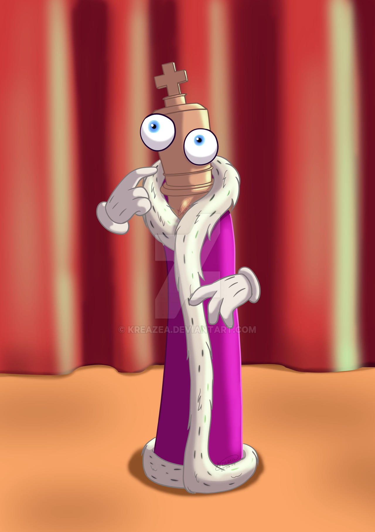 Kinger Human Kinger (The Amazing Digital Circus) by kreazea on DeviantArt