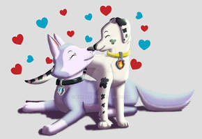Redraw- PAW Patrol Marshall Everest Valentine 2025