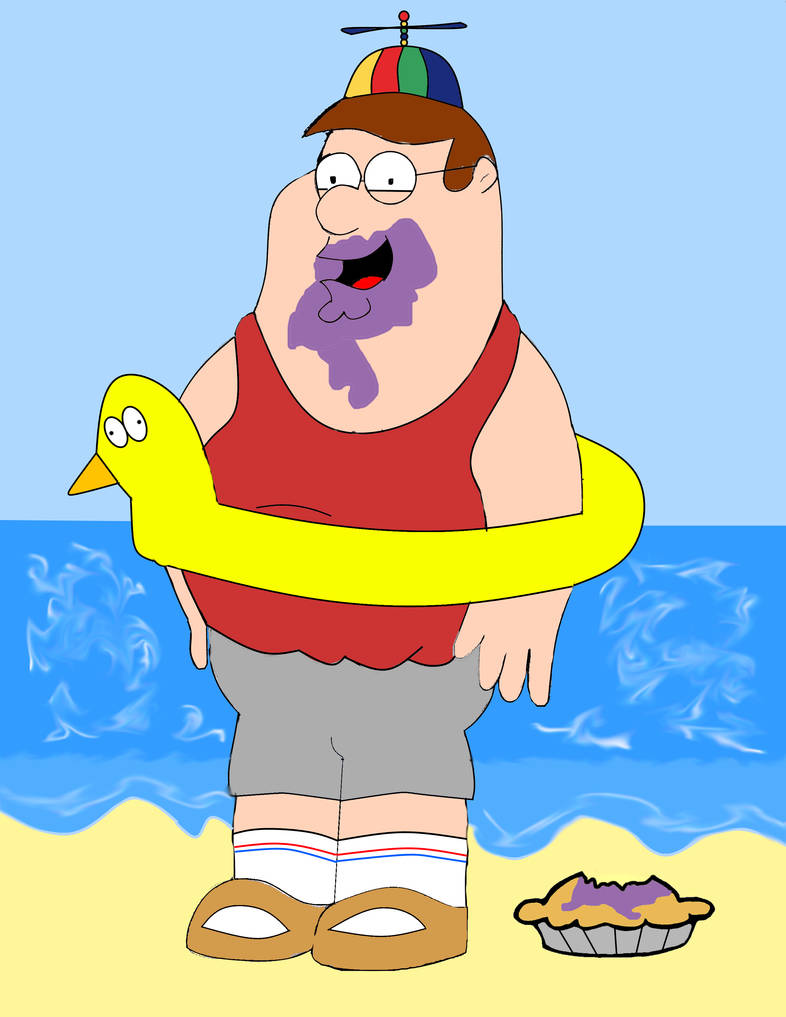 Peter Griffin at the Beach by EMS929519 on DeviantArt