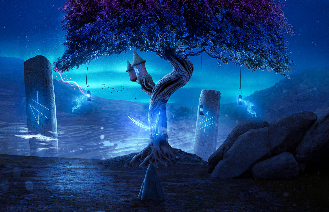 The Magical Tree by ZAKI-DESIGNER on DeviantArt