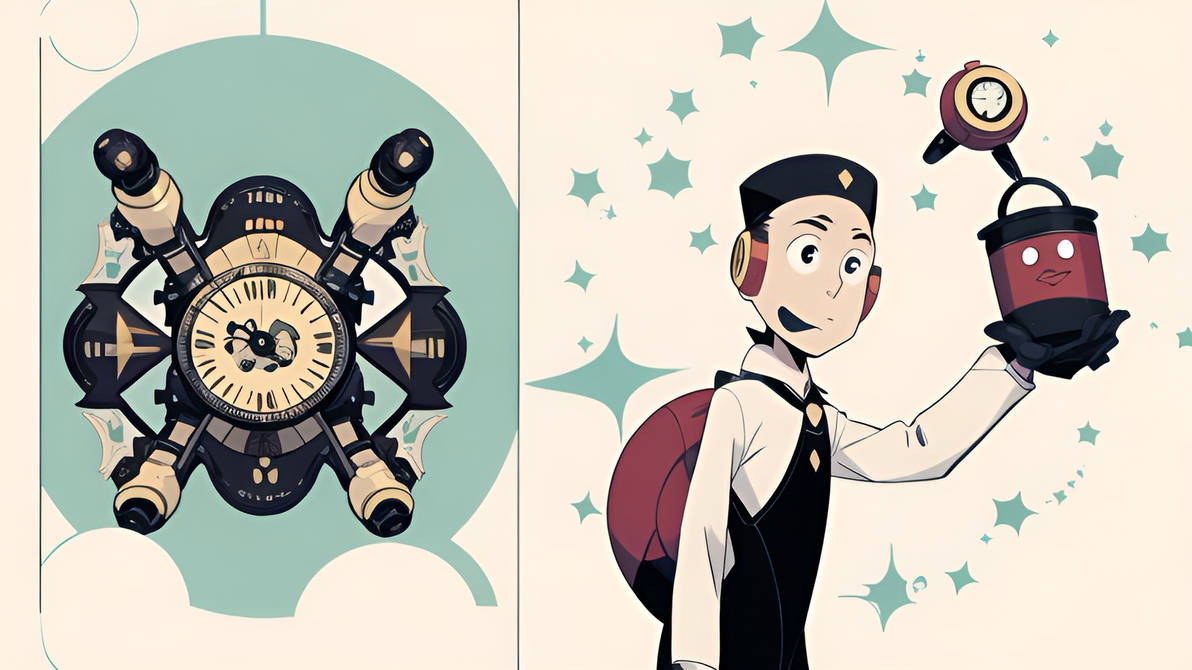 Time Bot Machine Title: S: 00: TIME Bot: Bellhop: V1 Photo-leap: T by JohnZ1027 on ...