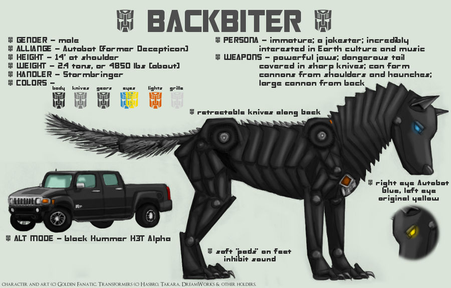 Backbiter Ref by GoldenFanatic on DeviantArt