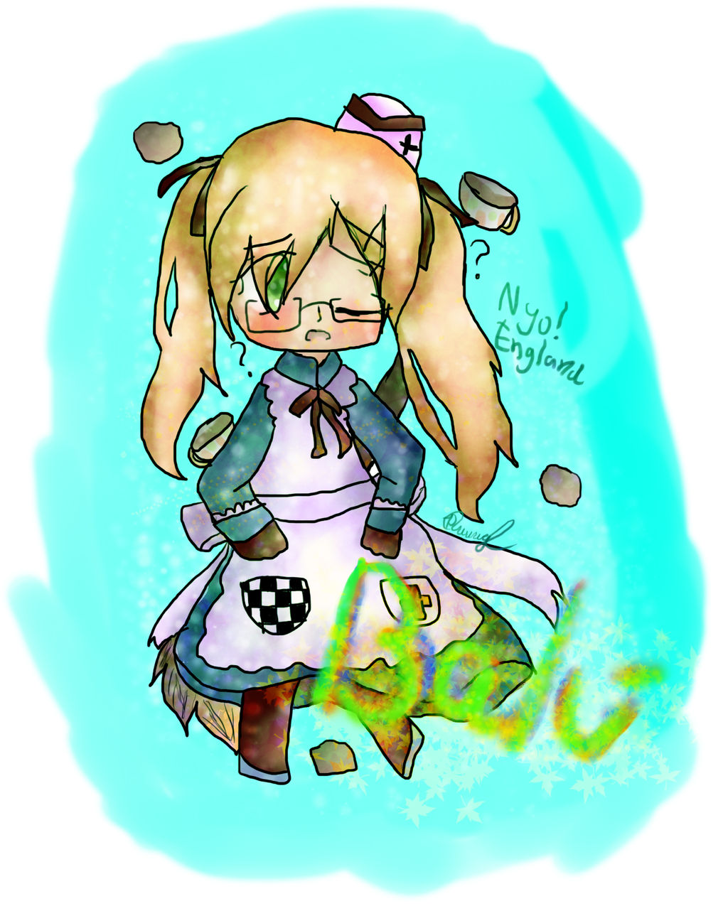 Nyo England by MMDfuntime on DeviantArt