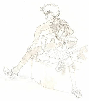 Ichigo and Tatsuki