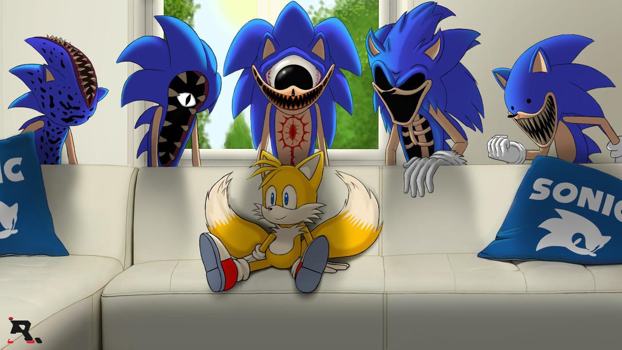 One Tails Five Sonic.exe by Ragnarium on DeviantArt