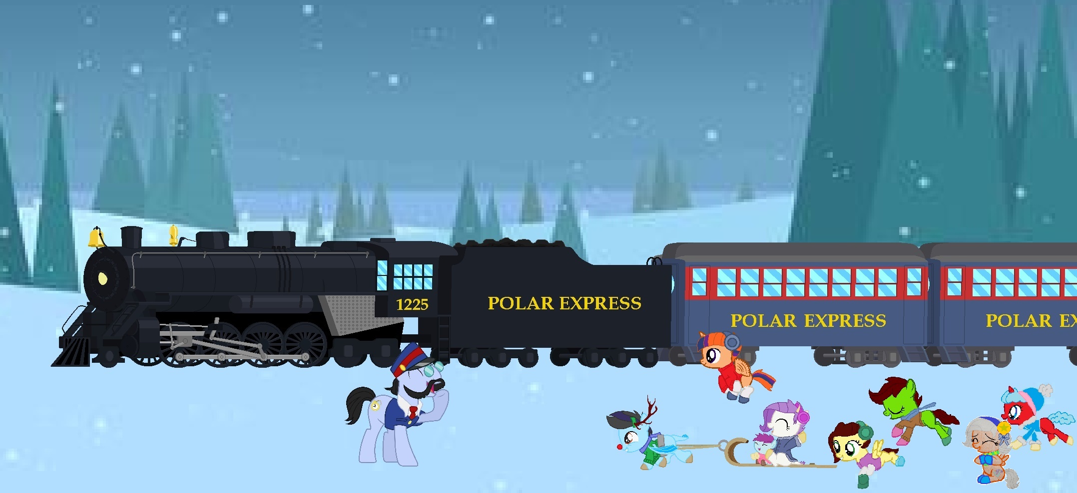 All aboard to the Polar Express by DS59 on DeviantArt