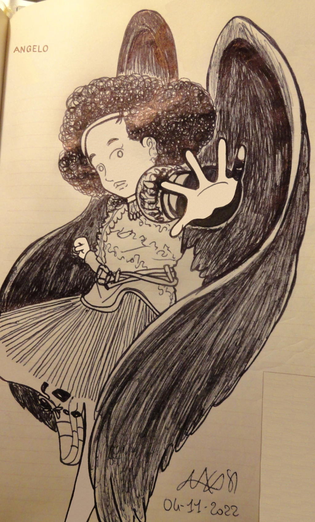 Angelo Drawings Angelo - 2022 11 4 by Hirpina81 on DeviantArt