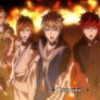 Mage,Urie,Rem,Lindo,Roen, Shiki saving Ritsuka