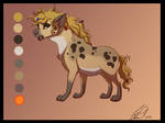 Hyena OC Design contest by SilvertoneAnimals