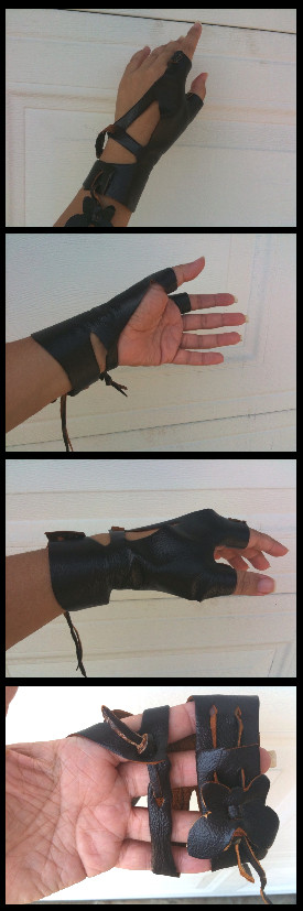 Left Archery Glove Made