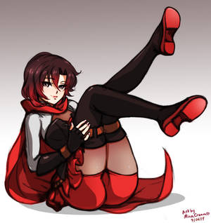 #599 Ruby v7 (RWBY)