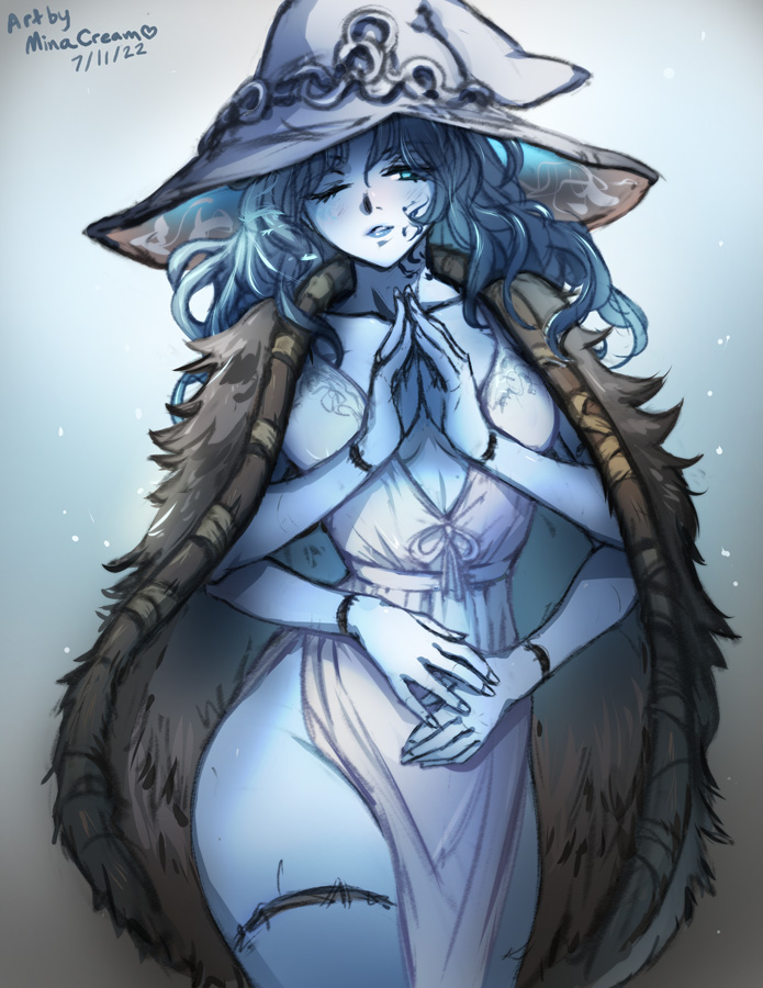 ranni the witch (elden ring) drawn by kiritzugu