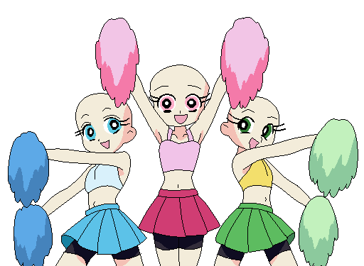 Powerpuff Body Base Power Puff Girls Z base by MielMiere767 on DeviantArt