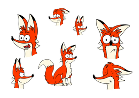 Cartoon Fox