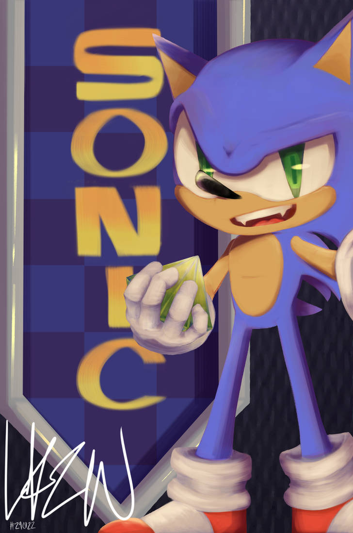 Sonic Rizz Card Sonic the Hedgehog Card by luukizann on DeviantArt