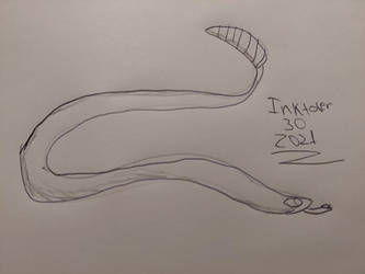 Inktober 30 2021 Slither 