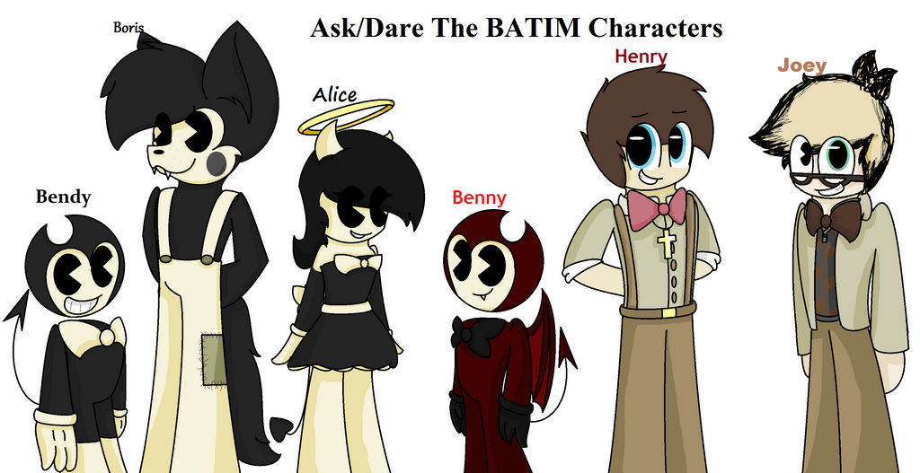 Ask/Dare the BATIM Characters by SpeedyFluffyMuffin on DeviantArt