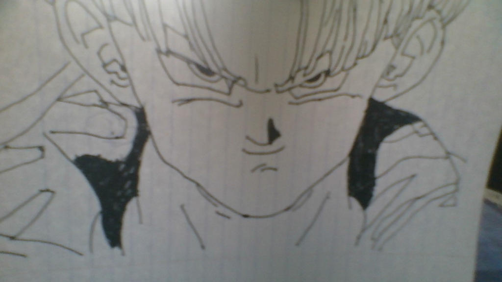 Future Trunks (UNCOLORED) by DraDaDello on DeviantArt