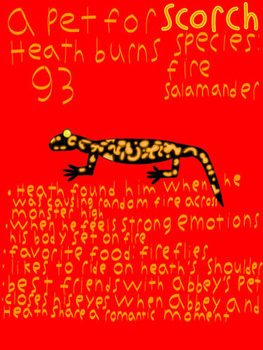 A pet for Heath Burns G3: Scorch
