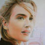 Kate Winslet drawing