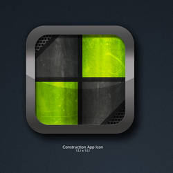 New iOS icon for Construction Estimator app