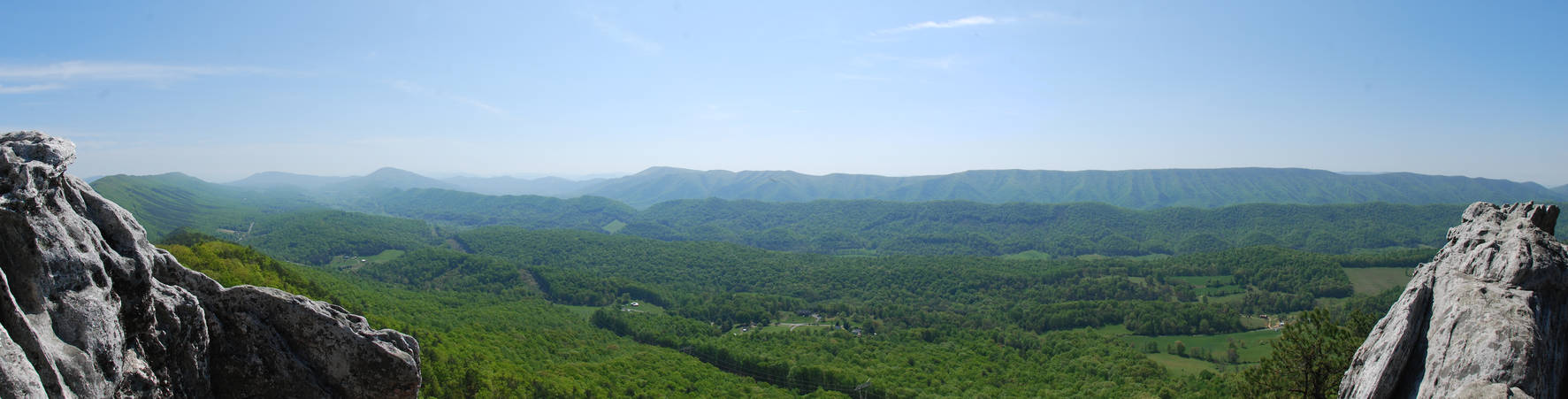 View from Dragon's Tooth