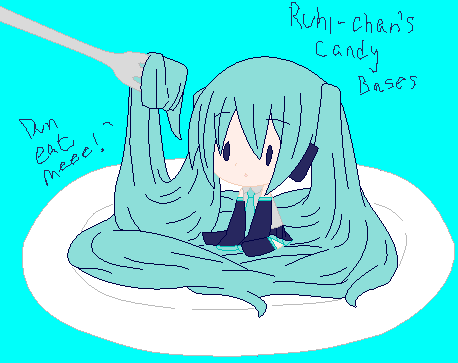 'Dun eat meee' Miku base